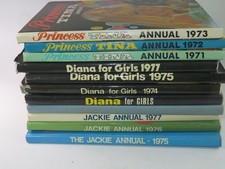 VINTAGE GIRL'S ANNUALS 1970s