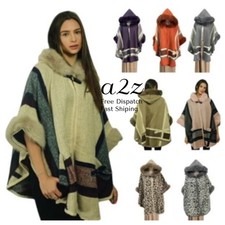 Women's Faux Fur Trim Hooded