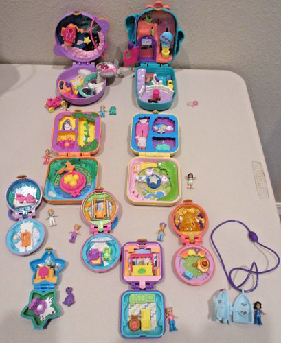 Polly pocket lot - lot, w/