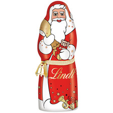 LINDT | MILK CHOCOLATE SANTA |