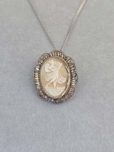 Antique vintage carved shell - antique,