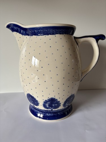 Vintage polish pottery large - vintage,