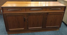 Vintage Teak 3 Door 3 Drawer G Plan Fresco Sideboard (Ref A) - CS SA6