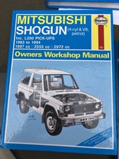 Mitsubishi Shogun inc L200