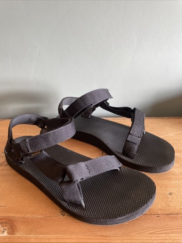 Teva originals black sandals - teva,