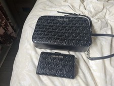 Michael Kors Embossed Black