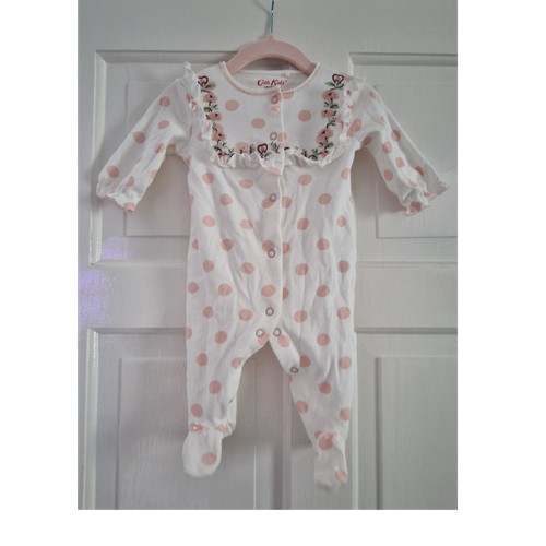 Cath kidston white pink - white, polka