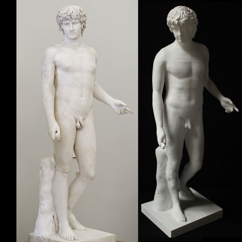 Antinous farnese sculpture - antinous,