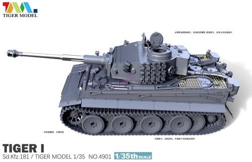 Tiger 4901 kfz 181 - tiger, sd.kfz.181