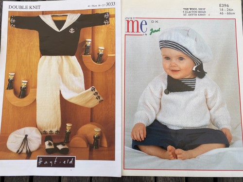 Sailor set knitting patterns - 2,