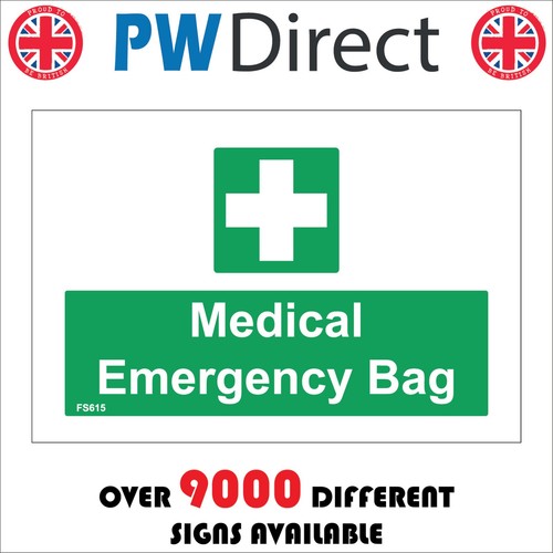 Sign medical emergency - sign,