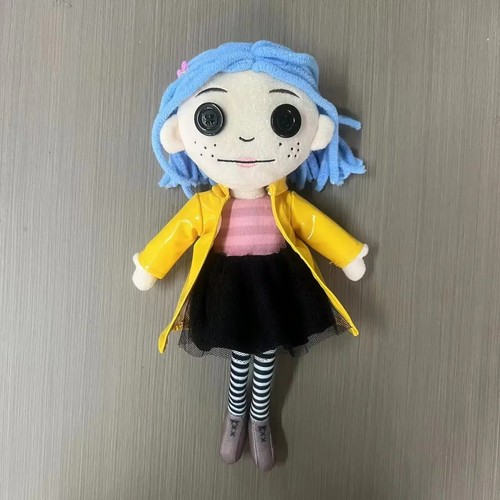 Coraline plush doll - coraline,
