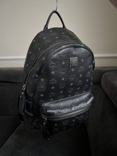 MCM Black Nappa Leather  15