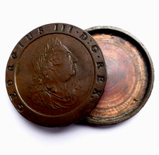 George III 1797 Cartwheel Two Pence Smugglers Box
