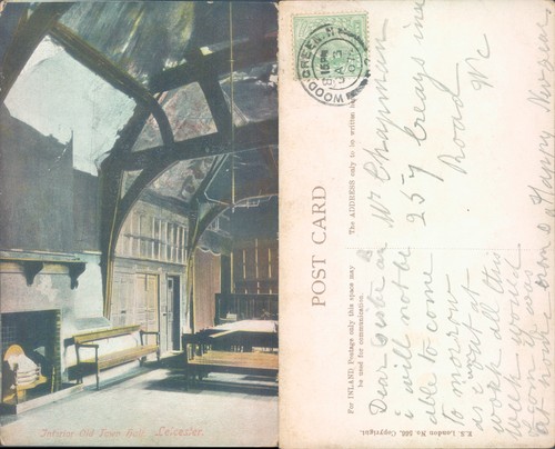 Interior old town - town, hall