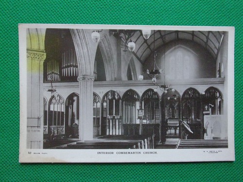Postcard combe martin - combe,