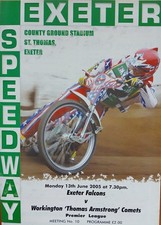 EXETER v WORKINGTON SPEEDWAY