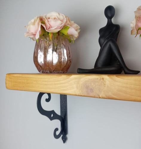 Chunky floating shelf rustic - floating,