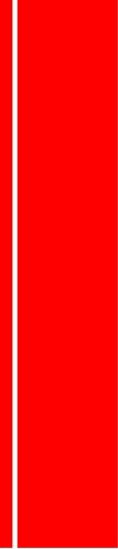 Wide bonnet stripe vinyl - wide, decal