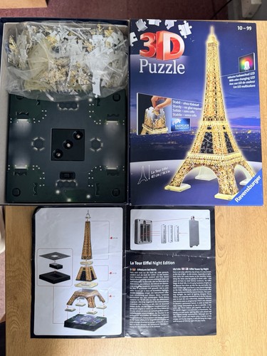 Ravensburger puzzle eiffel - ravensburger,