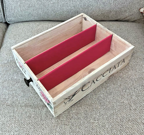 Wooden storage crate rustic - wooden,