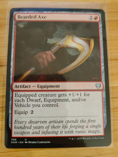 Mtg bearded axe - mtg, 388