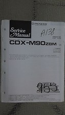 Pioneer cdx-m90 service manual original repair book stereo cd player