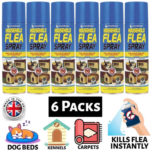 Flea spray killer aerosol - 6x,