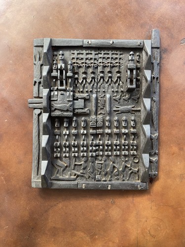 Authentic dogon carved wood - carved,