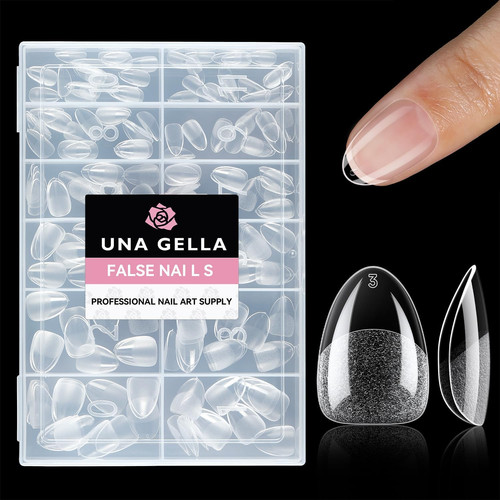 Extra short almond - nail, tips