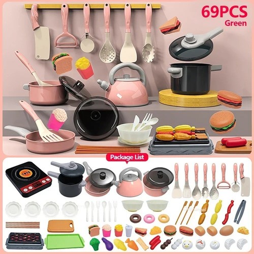 28pcs kids play kitchen toy - 28pcs,