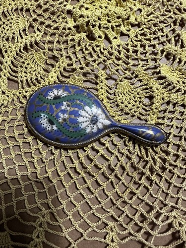 Antique guilloche enamel - guilloche,