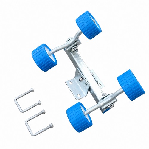 Galvanized boat trailer roller - galvanized,