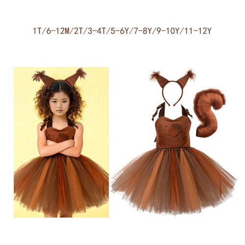 Squirrel costume for - , girls