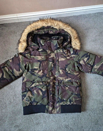 Superdry boys camo hooded - boys,