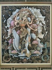Genuine Bulinese Painting By
