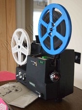 Cinerex 818 Dual SUPER 8 8MM VARIABLE SPEED CINE PROJECTOR Fully serviced Chinon