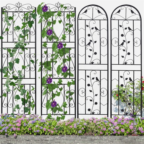 Large tall metal garden - tall,