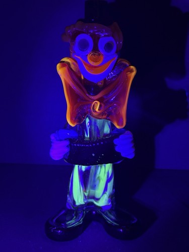 Murano clown with uranium - clown,