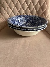 Set Of 3 Calico Burleigh