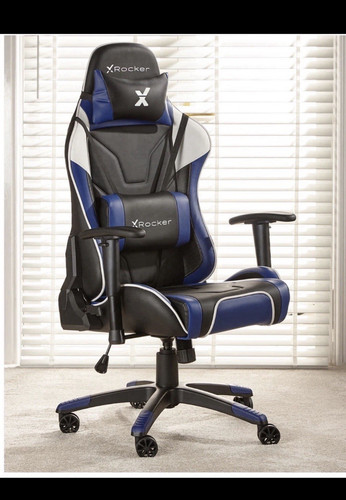 Rocker black blue faux - x,