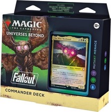 Magic the Gathering Universes Beyond: Fallout Commander Deck Mutant Menace