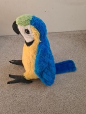 Blue gold parrot soft - parrot,