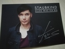 STAUBKIND - SKIRT - ORIG. AUTOGRAPH CARD - IN PERSON - SIGNED!