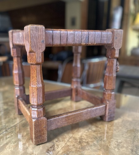 Robert thompson mouseman - robert, stool