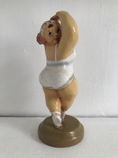 Ceramic Ballet Dancer Figurine 