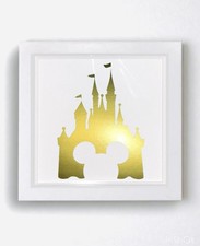Gold Disney Kingdom Castle