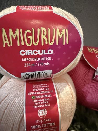 Círculo amigurumi cotton yarn - amigurumi,