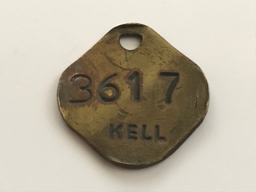 Kell token tally colliery - kell,