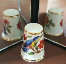 Aynsley china thimble - Pembroke bird - Great condition.